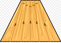 Bowling, Yellow, Wood, transparent png image & clipart free download