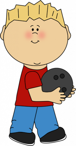Boy with Bowling Ball Clip Art - Boy with Bowling Ball Image ...