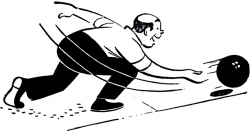 Man bowling clipart - ClipartPost