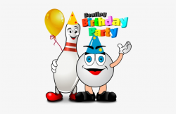 Bowling Clipart Happy Birthday - Bowling Birthday Party - Free ...