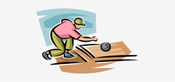 Person Bowling Royalty Free Vector Clip Art Illustration - Person ...