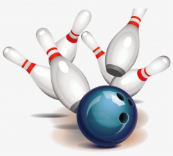 Bowling Ball Bowling Pin Strike Clip Art Vector Bowling - Bowling ...