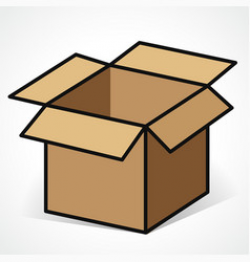 Cartoon Cardboard Boxes Clipart Vector Images (over 170)