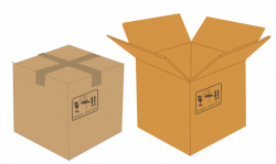 Free Clipart: Open and closed boxes | Rfc1394