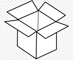 Box clipart colouring, Box colouring Transparent FREE for ...