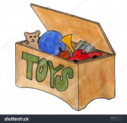 94+ Toy Box Clipart | ClipartLook