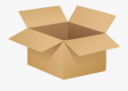 Open Cardboard Box Png Clip Art - Transparent Background ...