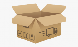 Box Clipart Transparent Background - Open Cardboard Box Png ...