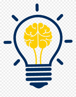 Continuing Education Icon - Creative Brain Idea Light Bulb Clipart ...