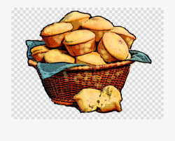 Bread, Food, Basket, Transparent Png Image & Clipart ...