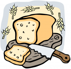 Loaf of bread cartoon clipart - Clipartix