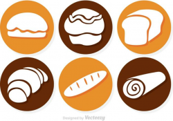 Circle Bread Vector Icons - Download Free Vectors, Clipart ...