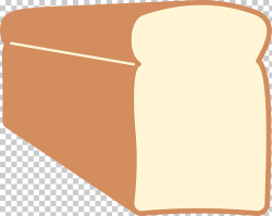 Toast White bread Garlic bread Loaf, Cartoon long brown ...