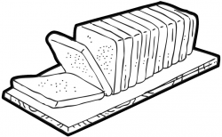 Free Loaf Of Bread Clipart Black And White, Download Free ...