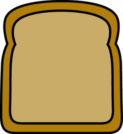 Slice of bread clipart - WikiClipArt