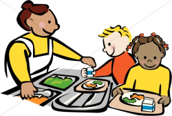 Lunch tray breakfast clipart cafeteria pencil and in color breakfast ...