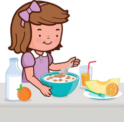 Eating breakfast clipart 2 » Clipart Station