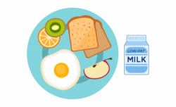 Healthy Breakfast Plate Clipart , Png Download - Healthy Breakfast ...