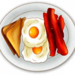 Plate Breakfast Clipart | Clipart and Things | Breakfast, Clip art ...
