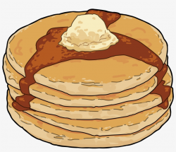 Clipart Transparent Stock Ipad Pancakes My Artwork - Drawing Of A ...