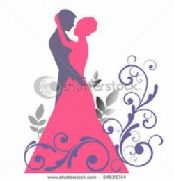 27+ Bride And Groom Silhouette Clip Art | ClipartLook
