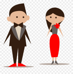 Bridesmaid Wedding Invitation Icon Cartoon Bride And - Groom Cartoon ...