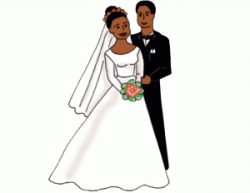 Bride and groom free clipart of brides and grooms - Clipartix