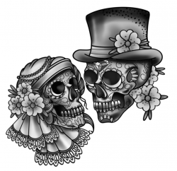 10 Bride drawing skull for free download on ayoqq cliparts