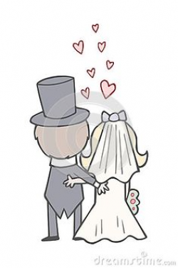 Custom wedding portrait / / illustration bride and groom / / wedding ...