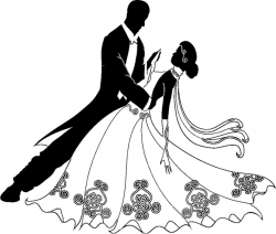 Bride clipart line drawing, Bride line drawing Transparent ...
