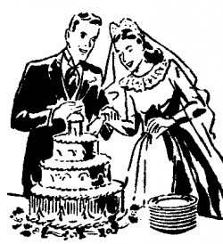 Free Wedding Cake Clipart retro, Download Free Clip Art on ...