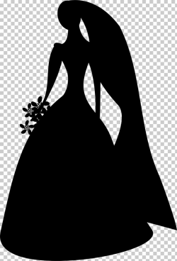 Silhouette Bridesmaid , bride PNG clipart | free cliparts ...