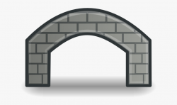 Bridge Clipart Arch - Stone Arch Bridge Cartoon #344572 ...