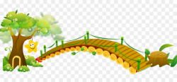 Cartoon Bridge PNG Cartoon Drawing Clipart download - 5221 ...