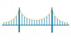 Bridge clipart easy, Bridge easy Transparent FREE for ...