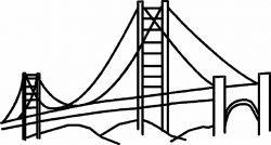 Free Bridge Cliparts Outline, Download Free Clip Art, Free ...