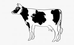 Goat Clipart Side View - Cow Side View Clipart , Transparent ...