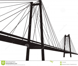 Bridge clipart suspension bridge, Bridge suspension bridge ...