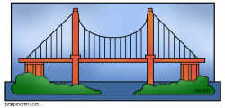 Suspension Bridge | Clipart Panda - Free Clipart Images
