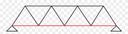 Truss Bridge Pattern - Truss Pattern Clipart (#2094930 ...