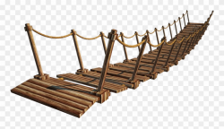 Wooden Bridge Png Image - Wood Bridge Png Clipart (#1655337 ...