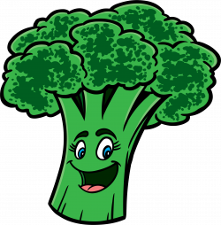 Broccoli Cartoon Clipart - Full Size Clipart (#4491898 ...