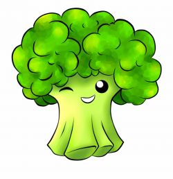 Broccoli Clipart Animated Cute Broccoli Png - Clip Art Library