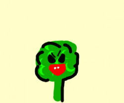 Evil Broccoli - Drawception