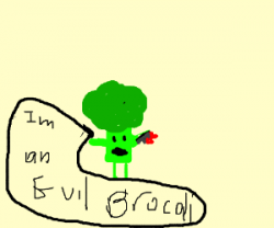 Evil Broccoli - Drawception