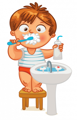 Clip art - Kid - Brush Teeth | Dental art, Pediatric dentist ...