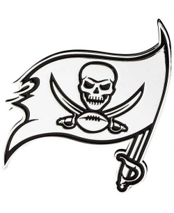 Stockdale Tampa Bay Buccaneers Metal Auto Emblem ...