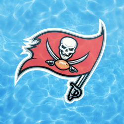 Tampa Bay Buccaneers: Logo - Giant Officially Licensed Pool Graphic