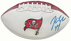 John Lynch Autographed Tampa Bay Buccaneers Logo Football W ...