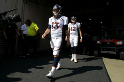 Paxton Lynch replaces Trevor Siemian against the Buccaneers ...